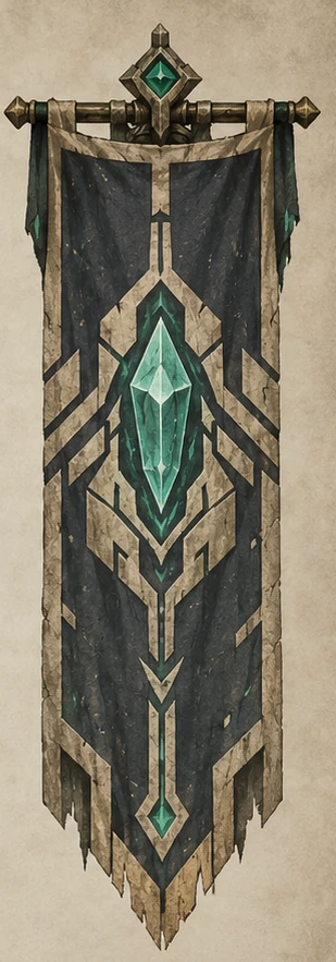 Stoneborn heraldic banner